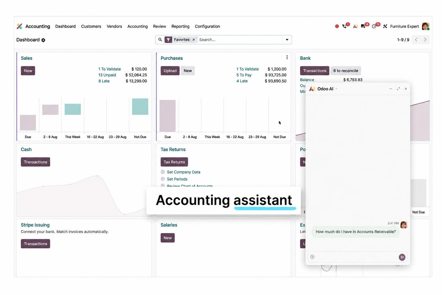 Kế Toán Trên Odoo 20