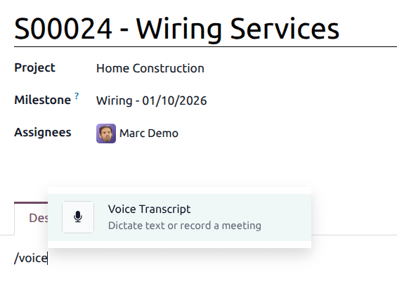 AI Voice Transcription